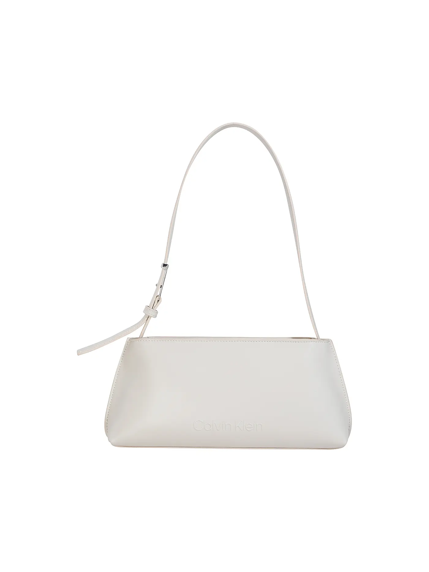 CALVIN KLEIN | Tasche - Schultertasche EMBOSSED | creme