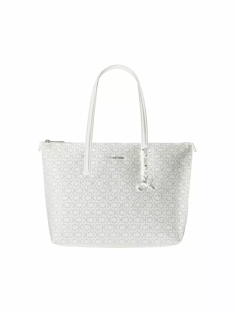 CALVIN KLEIN | Tasche - Shopper  | weiss