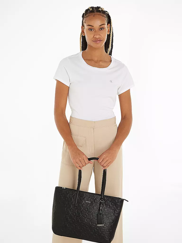 CALVIN KLEIN | Tasche - Shopper  | schwarz