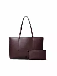 CALVIN KLEIN | Tasche - Tote Bag FOIL | dunkelrot