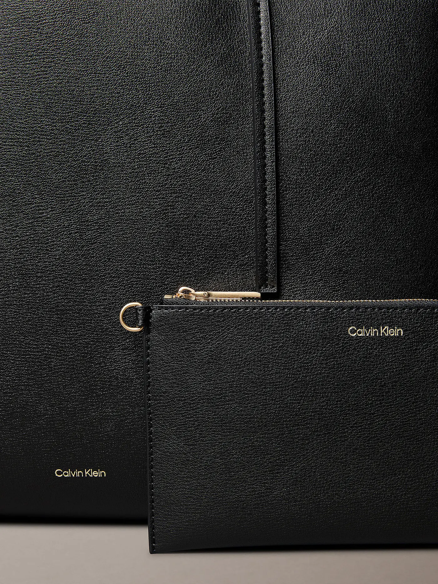 CALVIN KLEIN | Tasche - Tote Bag FOIL | schwarz