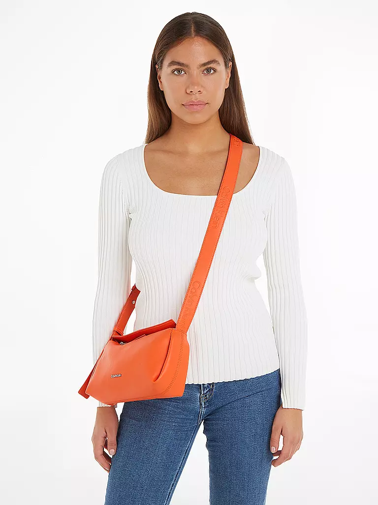 CALVIN KLEIN | Tasche - Umhängetasche GRACIE  | orange