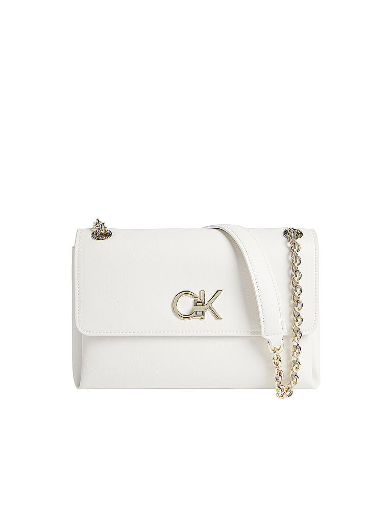 CALVIN KLEIN | Tasche - Umhängetasche Re-Lock | weiß