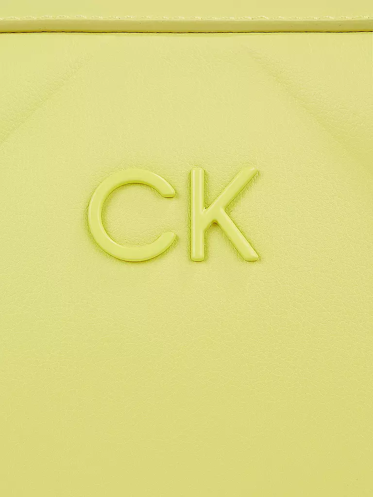 CALVIN KLEIN | Tasche - Umhängetasche RE-LOCK | gelb