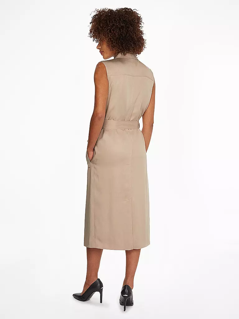 CALVIN KLEIN | Trenchcoat - Utility Weste | beige