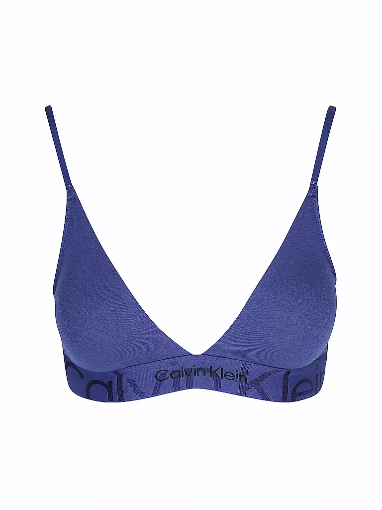 CALVIN KLEIN | Triangel BH blue | blau