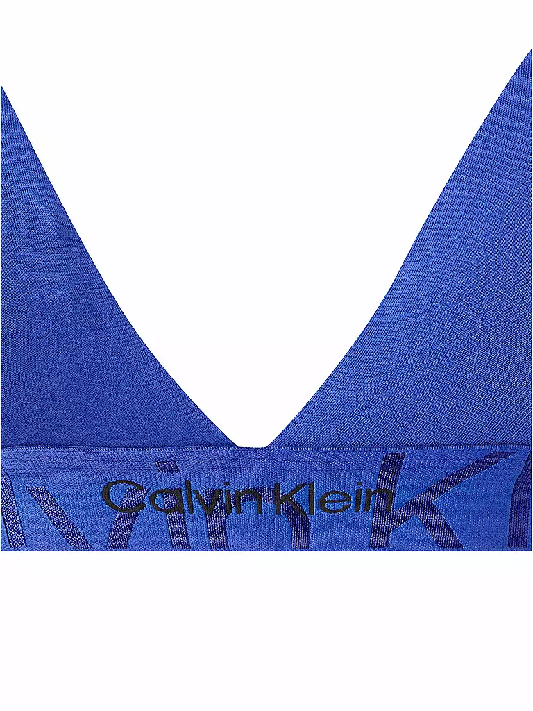 CALVIN KLEIN | Triangel BH blue | blau