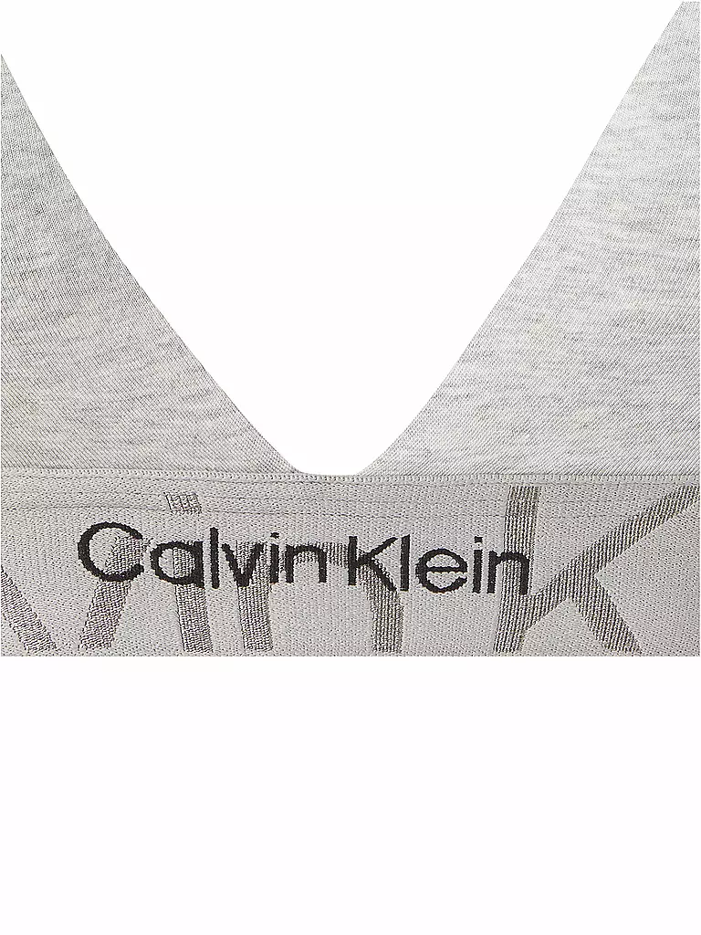 CALVIN KLEIN | Triangel BH grey  | hellgrau