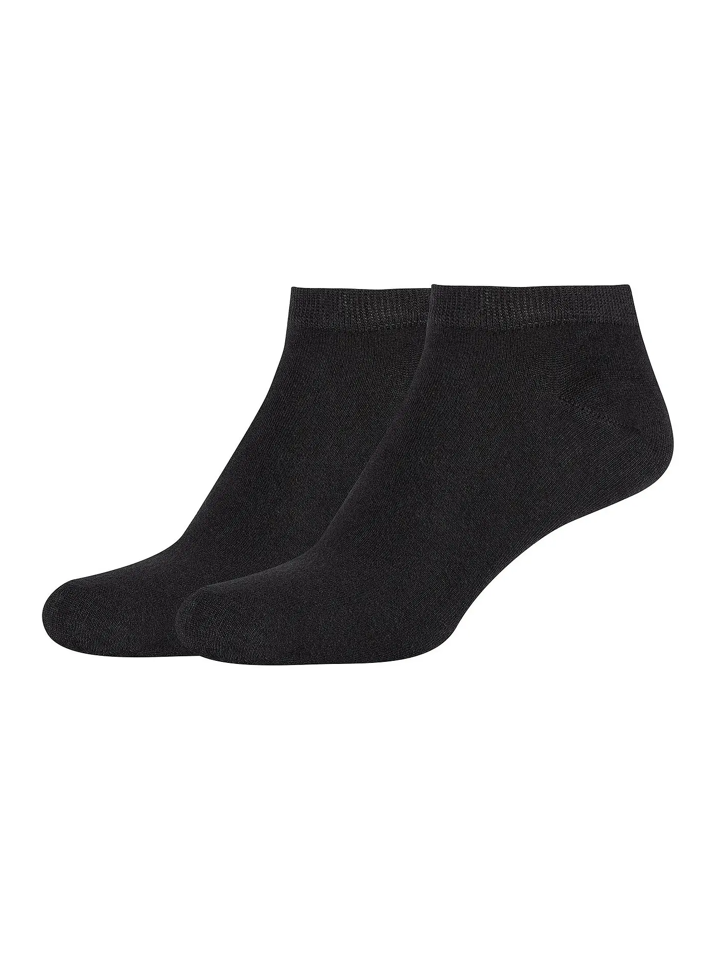 CAMANO |  Sneakersocken Silky 2er Pkg black | schwarz