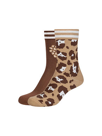 CAMANO | Socken LEO SOCKS 2er Pkg. travertine