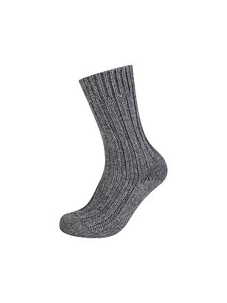 CAMANO | Socken COZY ALPACA dark grey melange