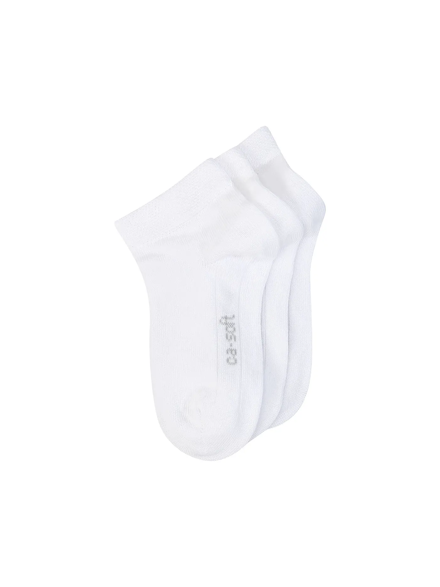 CAMANO | Jungen Sneakersocken 3er Pkg white  | weiss