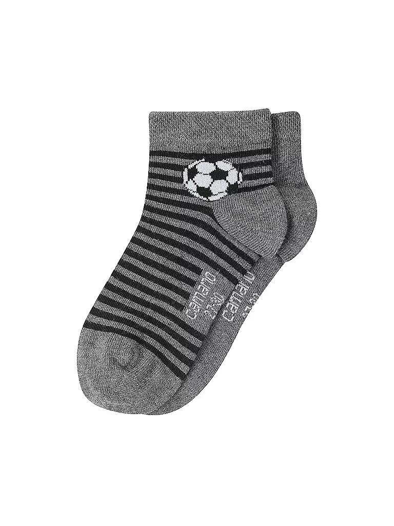 CAMANO | Jungen Socken 2er Pkg black | schwarz