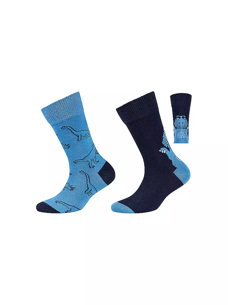 CAMANO | Jungen Socken 2er Pkg. blue | blau