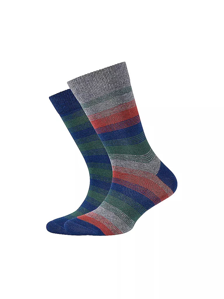 CAMANO | Jungen Socken 2er Pkg. navy peony  | dunkelblau