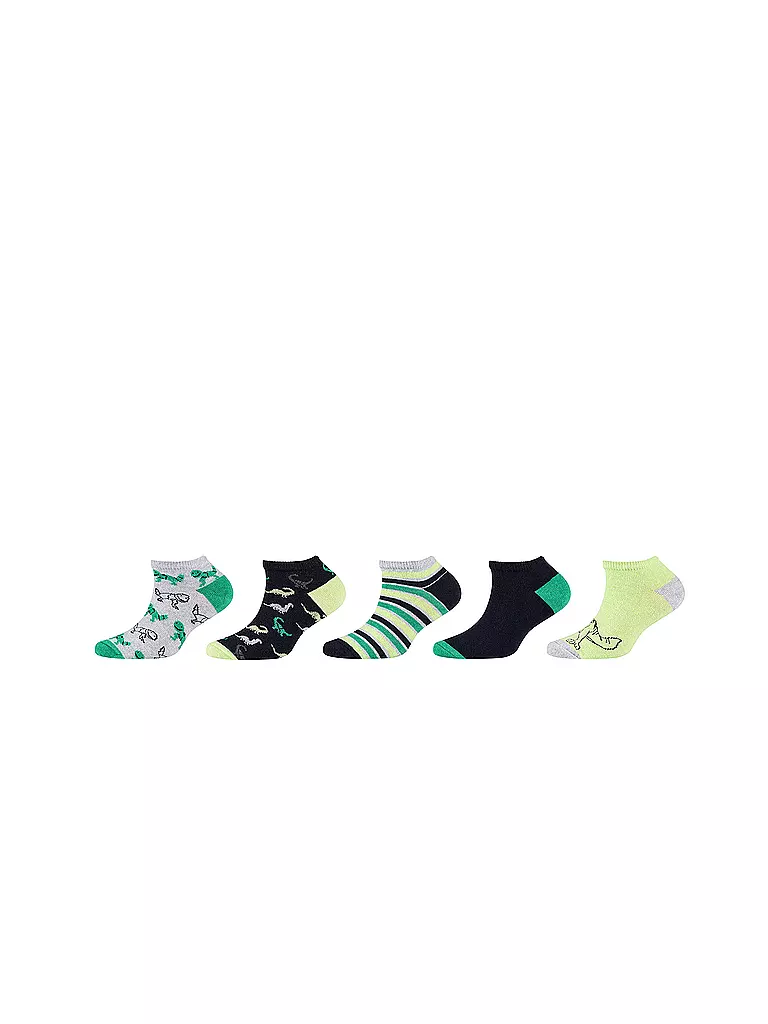CAMANO | Jungen Socken 5er Pkg. sharp green  | grün