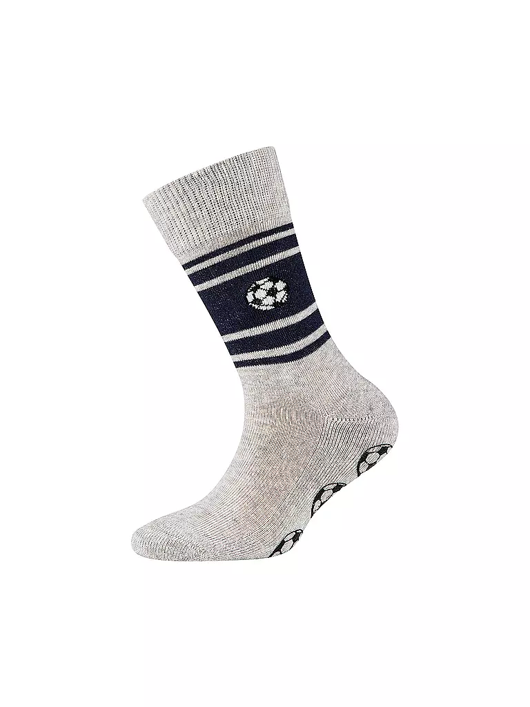 CAMANO | Jungen Socken fog melange | hellgrau