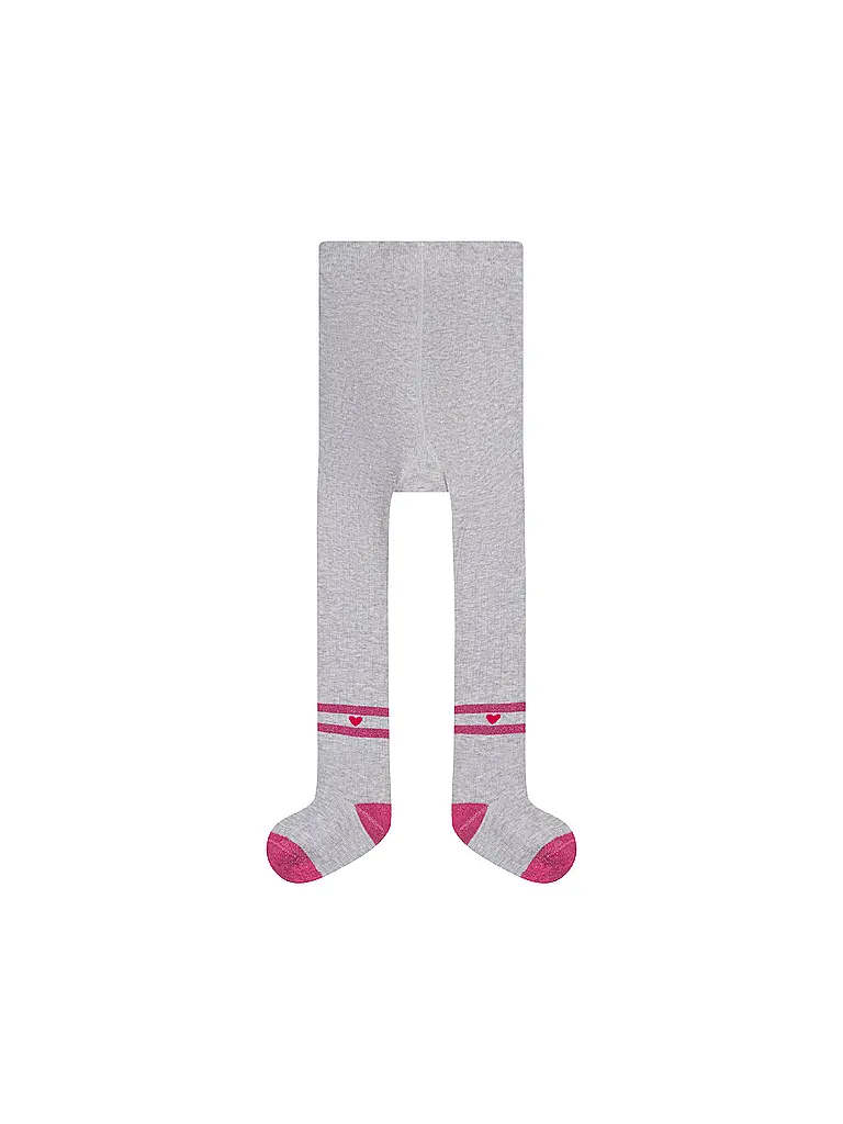 CAMANO | Kinder Strumpfhose fog melange | Hellgrau