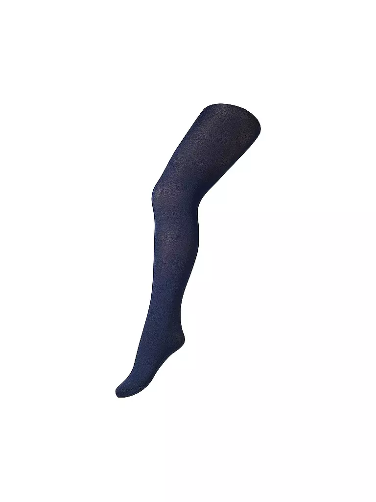 CAMANO | Kinderstrumpfhose Cotton Fine Navy | blau