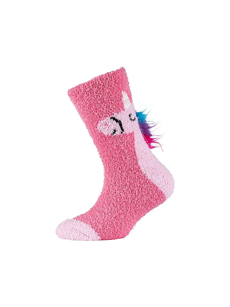 CAMANO | Mädchen Socken 2er Pkg shocking pink | rosa