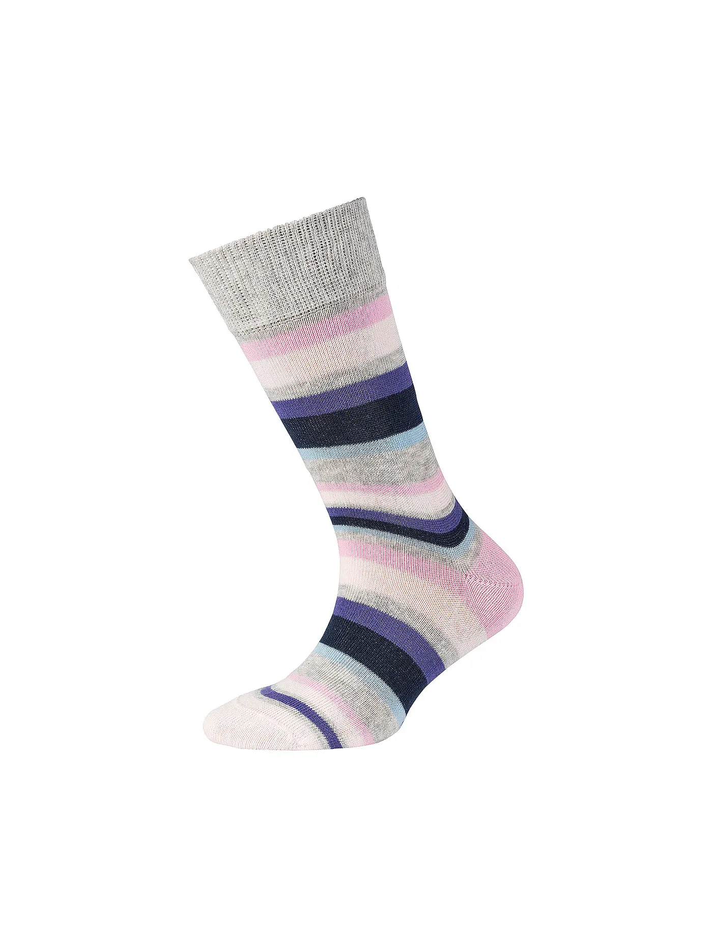 CAMANO | Mädchen Socken 2er Pkg. Lilac Chiffon  | hellgrau
