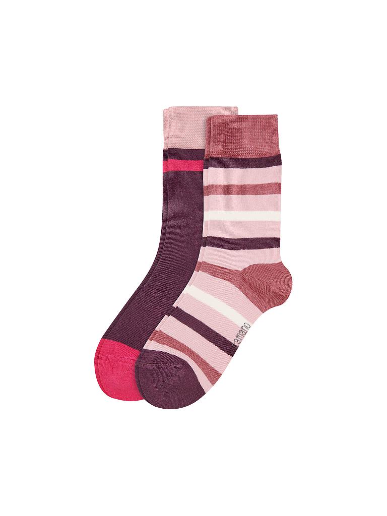 CAMANO | Mädchen-Socken Doppelpackung | rosa