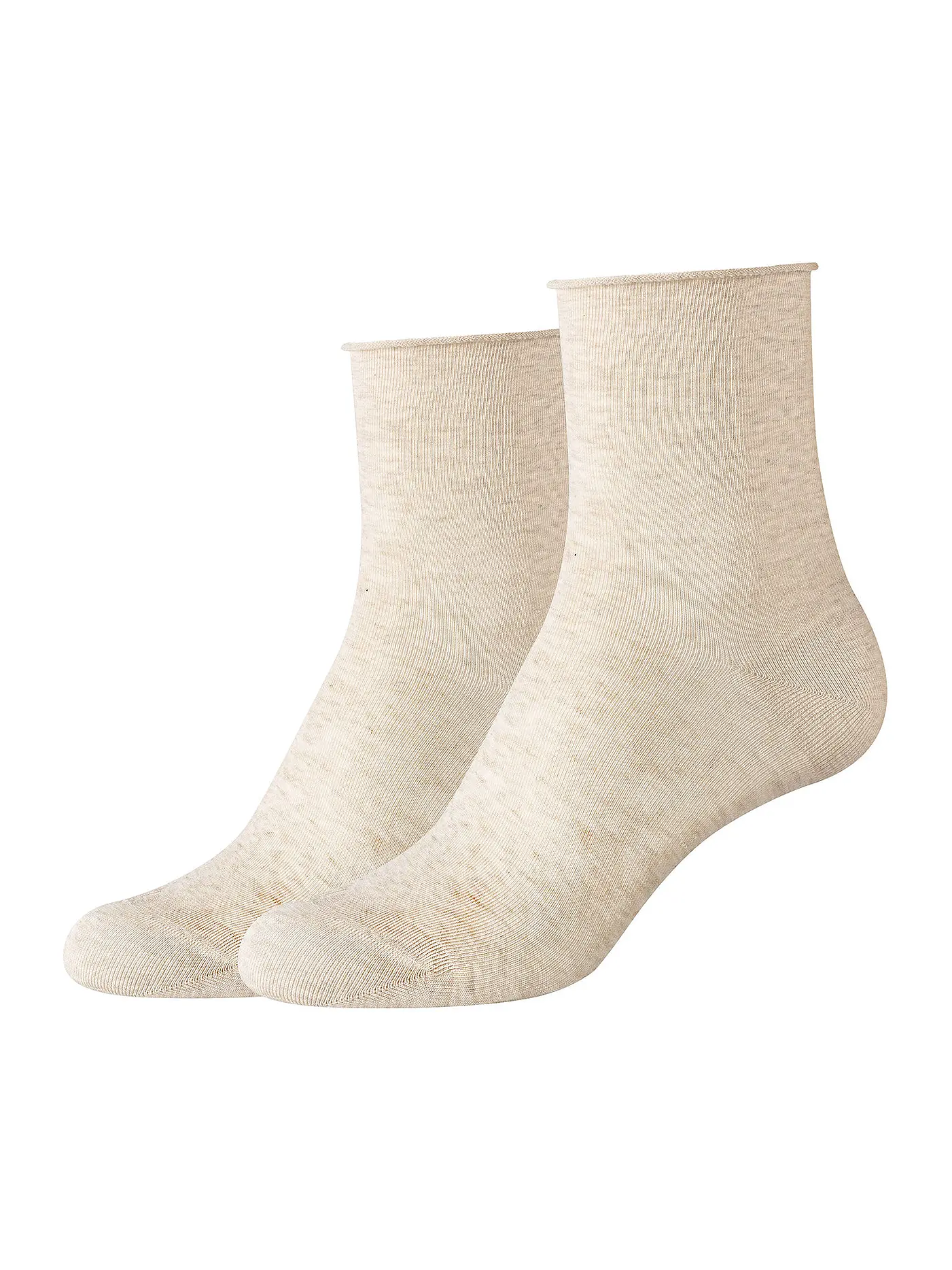 CAMANO | Socken 2er Pkg. gre mel  | beige