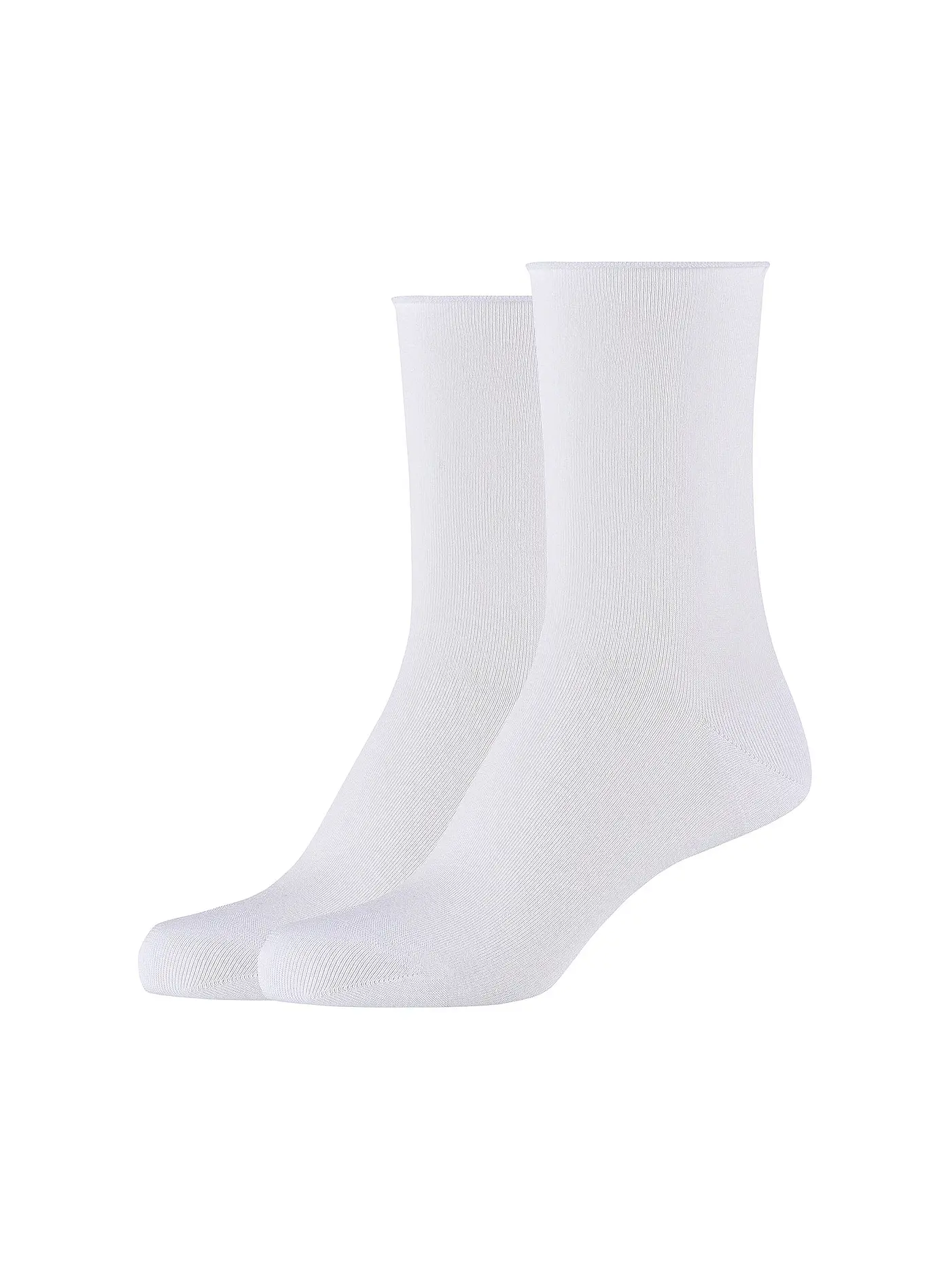 CAMANO | Socken 2er Pkg. gre mel  | weiss
