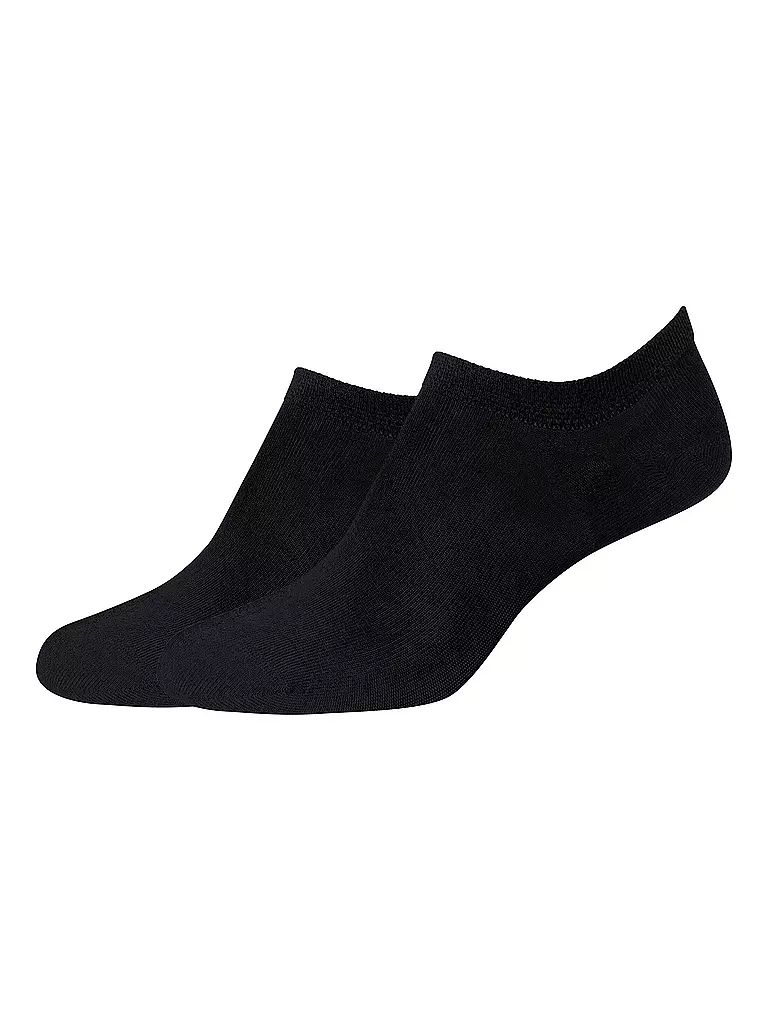 CAMANO | Sneaker Socken 2-er Pkg. black | schwarz
