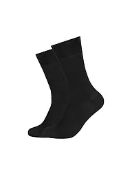 CAMANO | Socken 2er Pkg black | schwarz