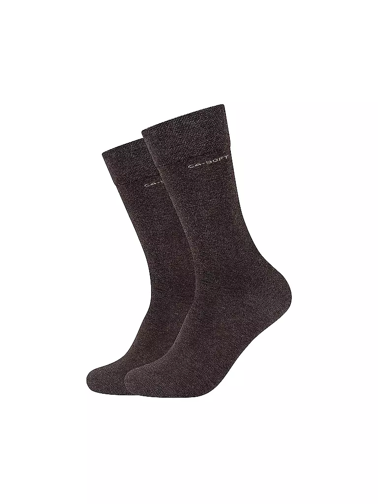 CAMANO | Socken 2er Pkg dark brown | braun