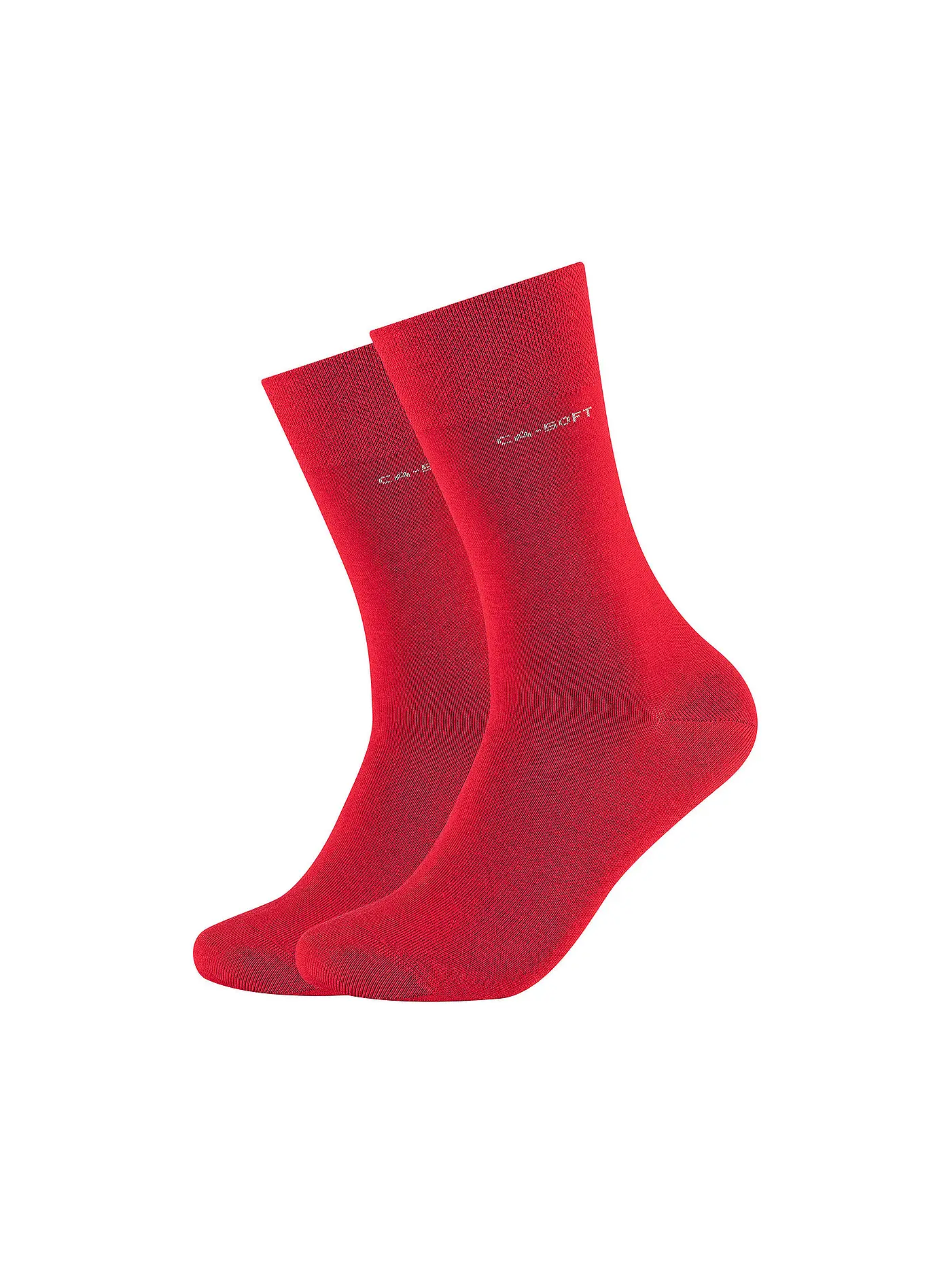 CAMANO | Socken 2er Pkg dark brown | rot