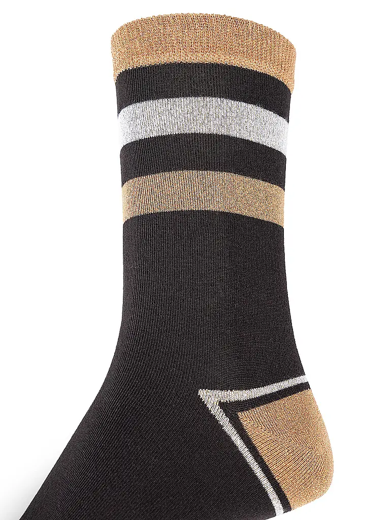 CAMANO | Socken 2er Pkg. black | schwarz