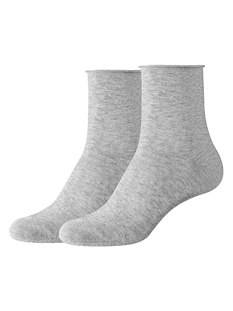 CAMANO | Socken 2er Pkg. gre mel  | grau