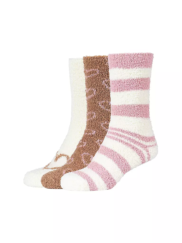 CAMANO | Socken 3er Pkg  egret | creme