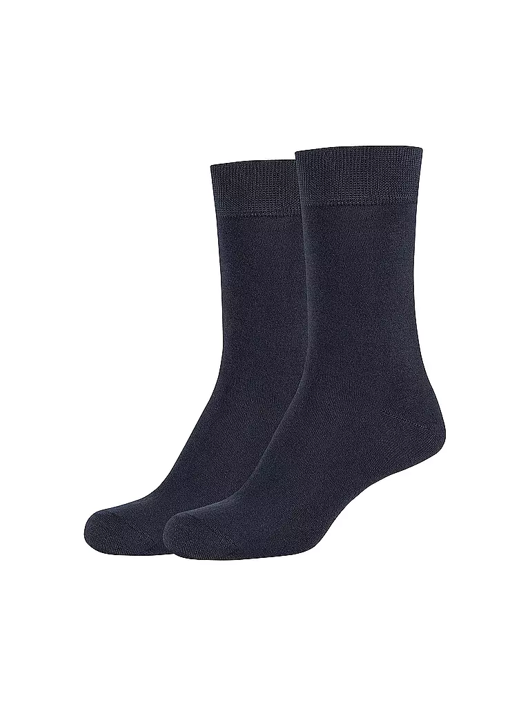 CAMANO | Socken Silky 2er Pkg navy | blau