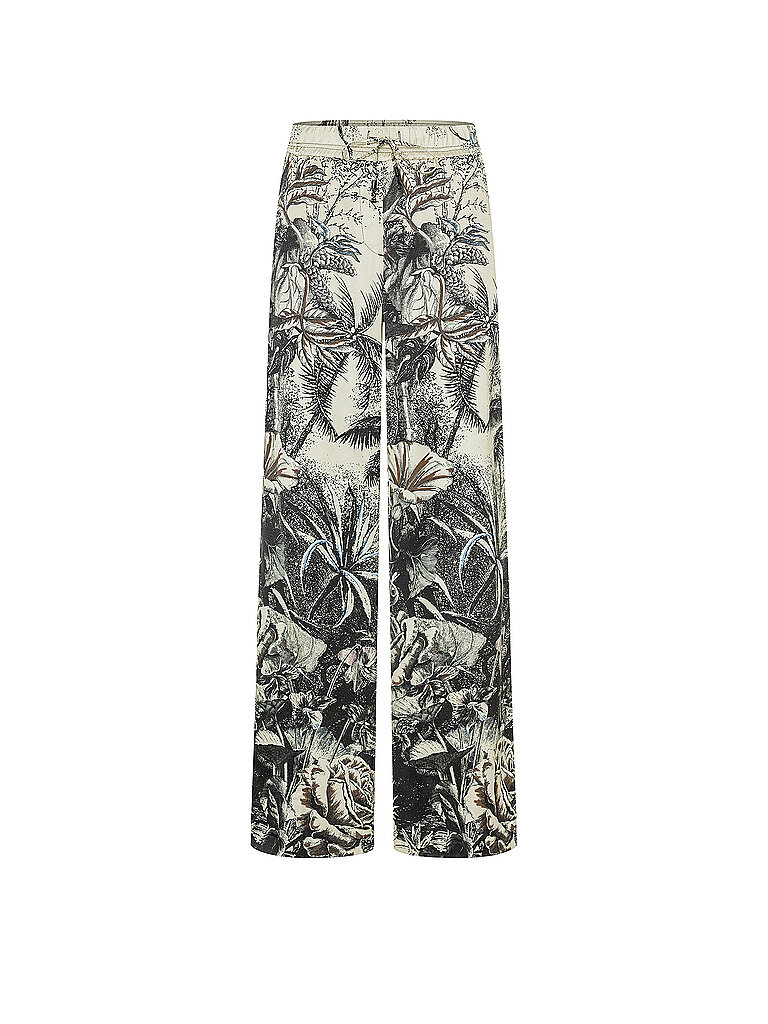 Cambio Avril Women's Wide Leg Trousers Green 38