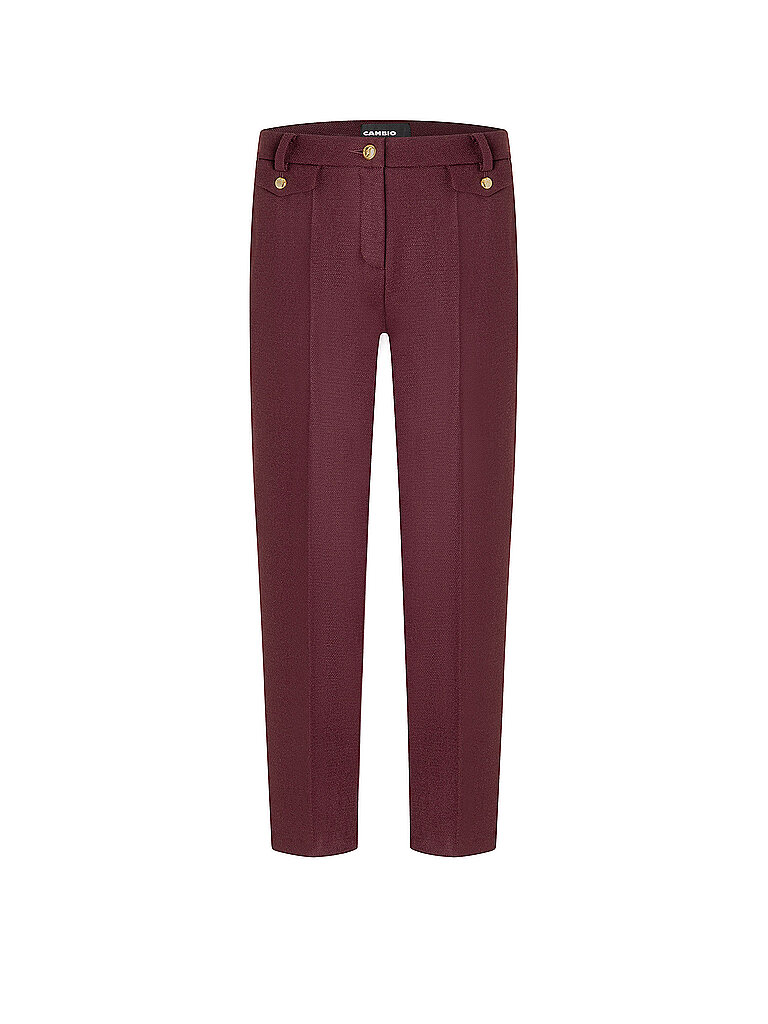 Chino KRYSTAL FLAP dunkelrot 40/L27 damen