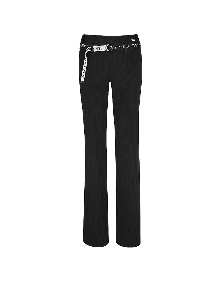Hose Flared Fit FELICIA schwarz 32/L34 damen