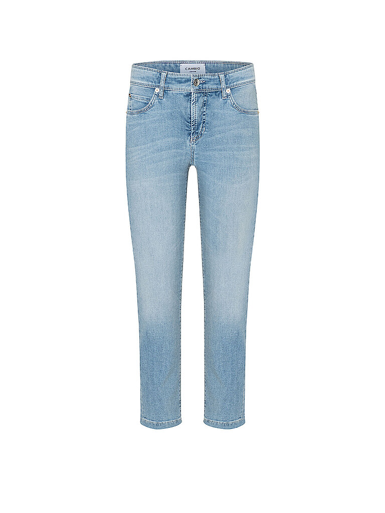 Jeans Slim Fit PIPER SHORT hellblau 44/L27 damen