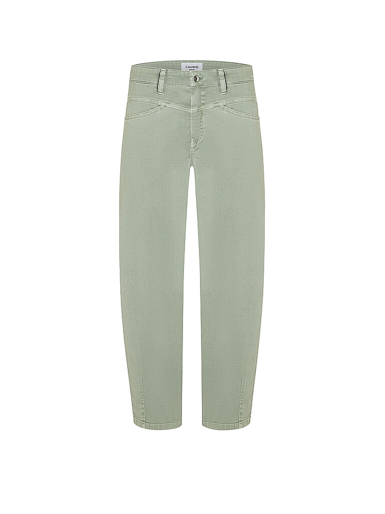 Hose Barrel Fit ELIN olive 42/L27 damen