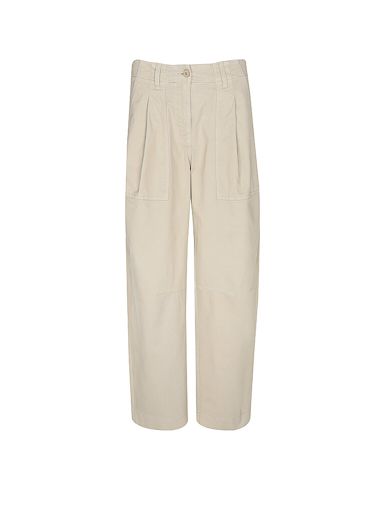 Hose Barrel Leg OCTOBER beige 32/L28 damen