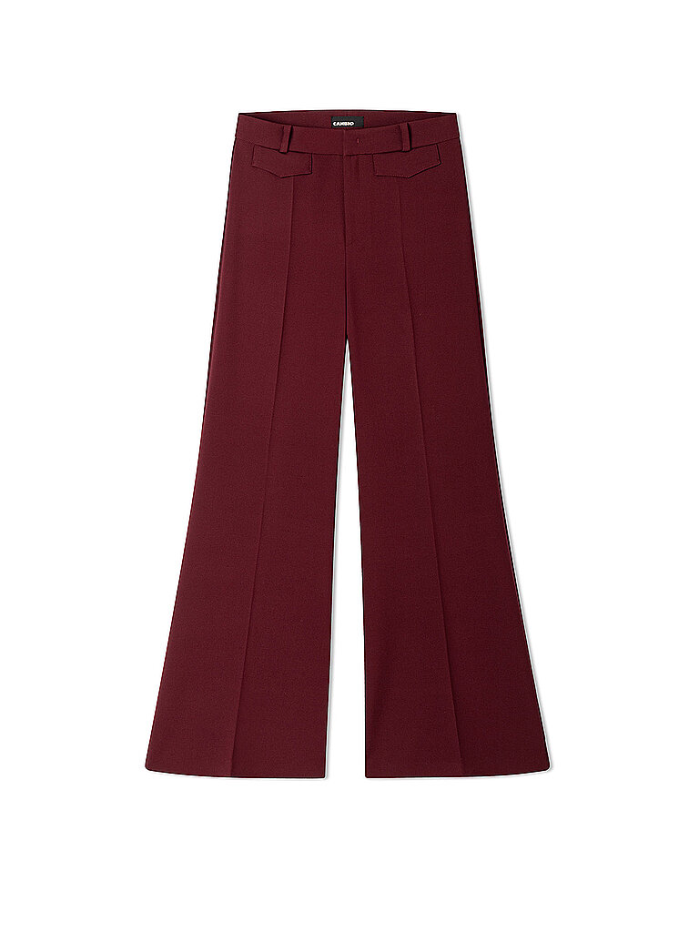 CAMBIO Marlenehose FAMOUS dunkelrot | 42/L34