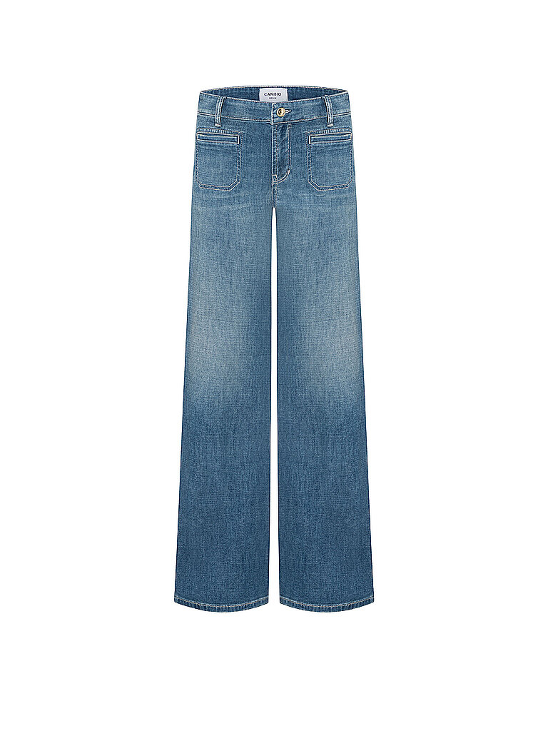 CAMBIO Jeans Wide Leg TESS blau | 42/L33