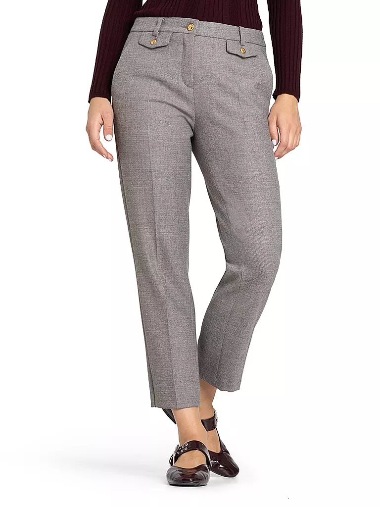CAMBIO | Chino KRYSTAL FLAP | beige