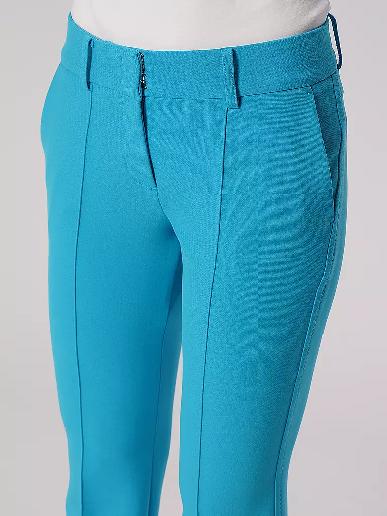 CAMBIO | Hose Flared FARAH SUMMER | blau