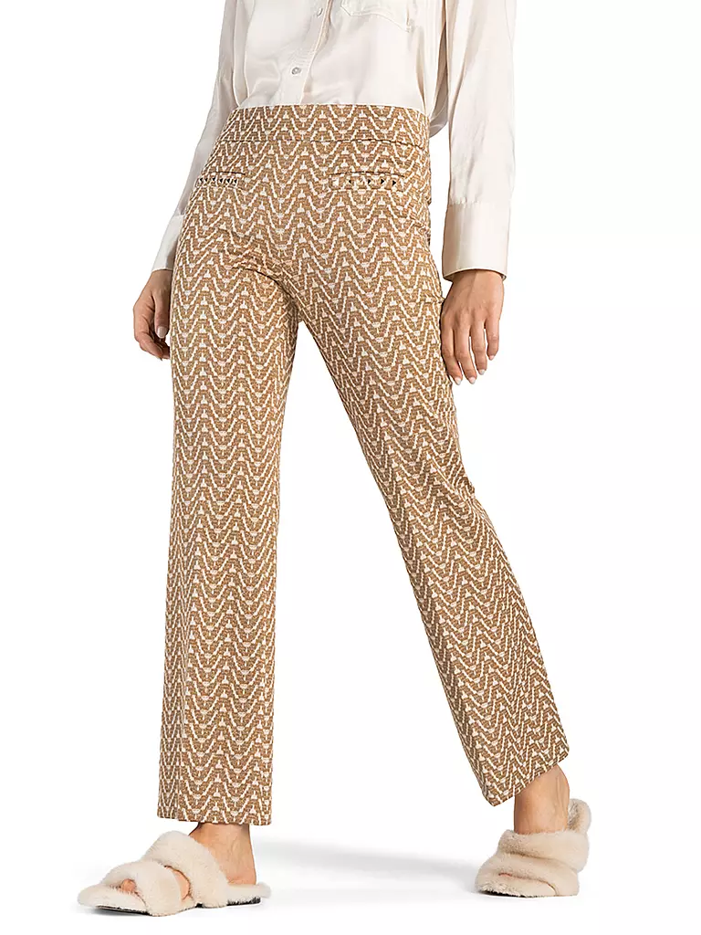 CAMBIO | Hose Flared Fit FAITH | gold