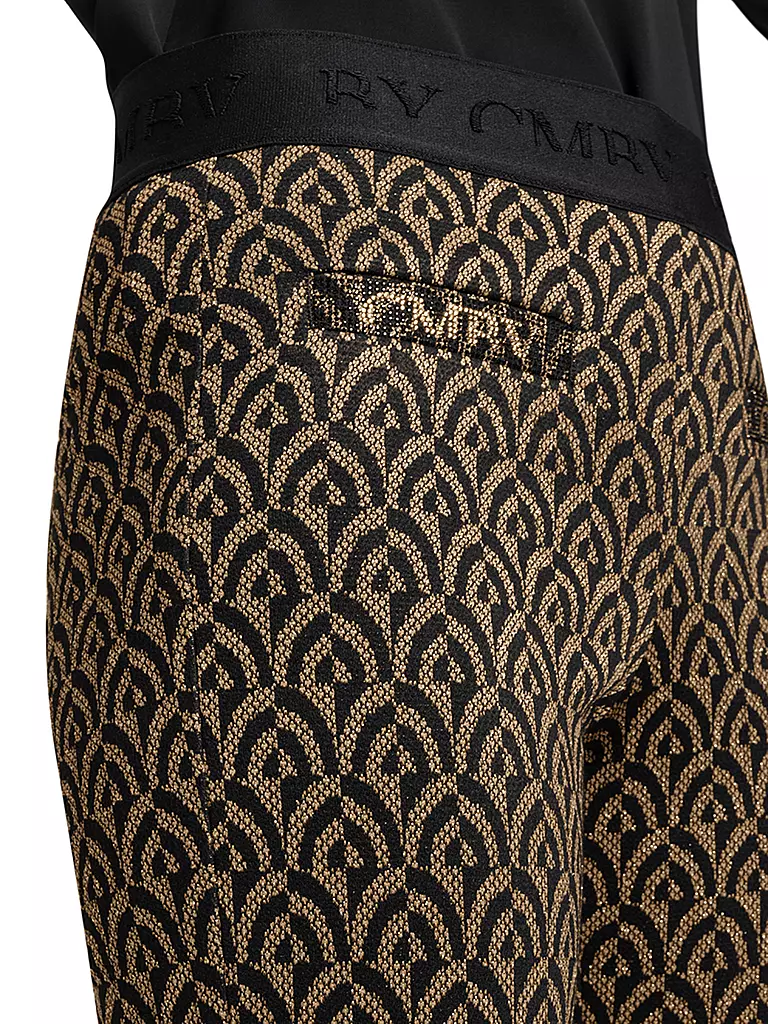 CAMBIO | Hose Flared Fit FAITH | gold