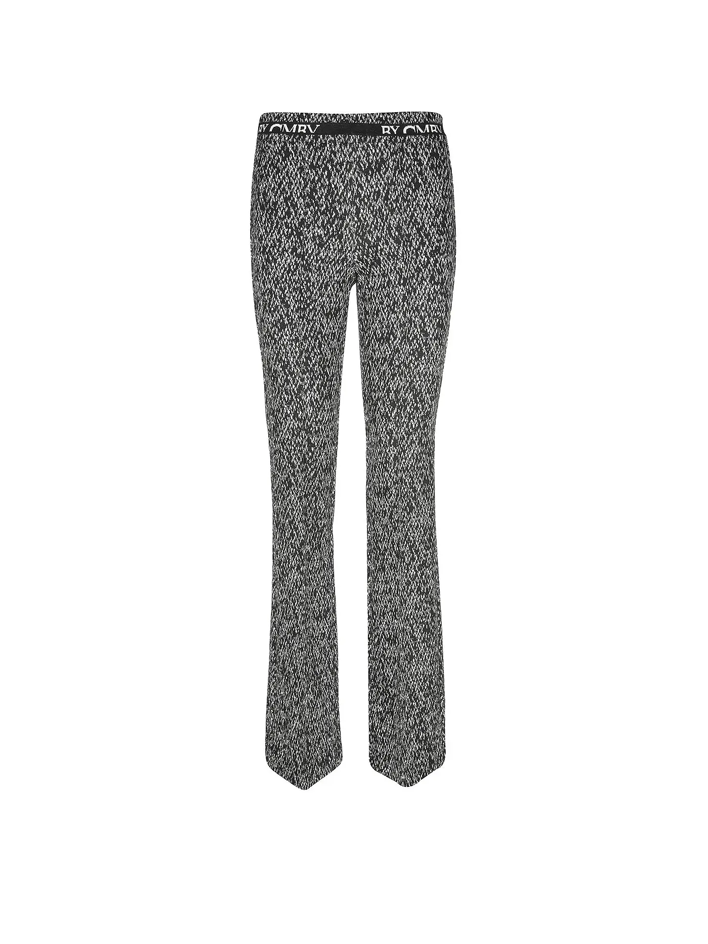 CAMBIO | Hose Flared Fit FLOWER  | grau