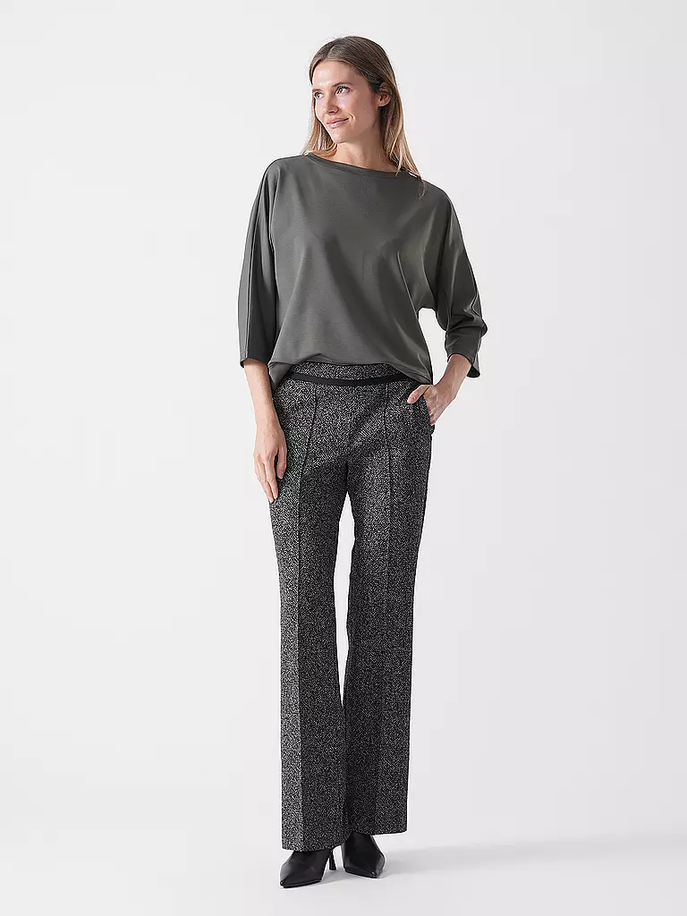 CAMBIO | Hose Flared Fit FRANCOISE | schwarz